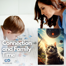 Load image into Gallery viewer, UFO Selfie Cat 1000 Piece Puzzle - UFO Cat Puzzles for Adults with Alien UFO Spaceship