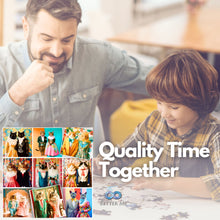 Load image into Gallery viewer, Classy Cats 500 Piece Puzzles for Adults - Cute Cat Lover Cat Puzzle for Adults Teens and Family, Fun Puzzle of Well Dressed Kitties