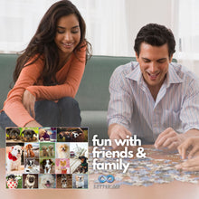 Load image into Gallery viewer, Puppy Puzzle 1000 Pieces - Puppy Pals 1000 Piece Puzzle, Like 17 Mini Jigsaw Puzzles in One. Cute Puppies Galore, Running, Playing, Smiling, Naughty Stealing Treats etc.