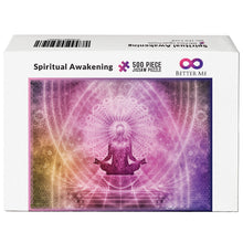 Load image into Gallery viewer, Spiritual Awakening Jigsaw Puzzle - Yoga Mandala Puzzle, Meditation Gift - 500 Piece Puzzle