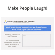 Load image into Gallery viewer, Pack of 17 Funny Prank Envelopes - Gag Gift Practical Jokes And Pranks For Adults