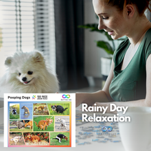 Load image into Gallery viewer, Pooping Dogs 100pc Kids Puzzle – Funny Gift for Dog Lovers and Owners – 100 Piece Jigsaw Puzzle