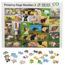 Load image into Gallery viewer, Pooping Dogs 2 - 1000 Piece Dog Puzzles for Adults - Funny Gift Dog Poop Gag Jigsaw Puzzles for Dog Lovers &amp; Puppy Owners Prank
