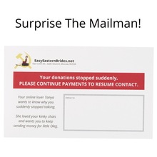 Load image into Gallery viewer, Pack of 17 Funny Prank Envelopes - Gag Gift Practical Jokes And Pranks For Adults