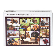 Load image into Gallery viewer, Adorable Dachshunds Jigsaw Puzzle - Gifts for Dog Lovers, Family Puzzle - 500 Piece Puzzle
