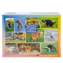 Load image into Gallery viewer, Pooping Dogs Puzzle – Funny Prank Gag Gift for Dog Lovers and Owners – 1000 Piece Jigsaw Puzzle