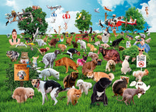 Load image into Gallery viewer, Pooping Puppies Park Party 1000 Piece Puzzle for Adults, 1000 Piece Dog Puzzles for Adults - Funny Gift Dog Poop Gag Jigsaw Puzzles for Dog Lovers &amp; Puppy Owners Prank
