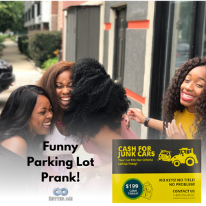 We Buy Junk Cars Prank Cards - Parking Lot Windshield Prank. Pack of 20.