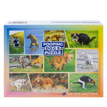 Load image into Gallery viewer, Pooping Dogs Puzzle – Funny Prank Gag Gift for Dog Lovers and Owners – 1000 Piece Jigsaw Puzzle
